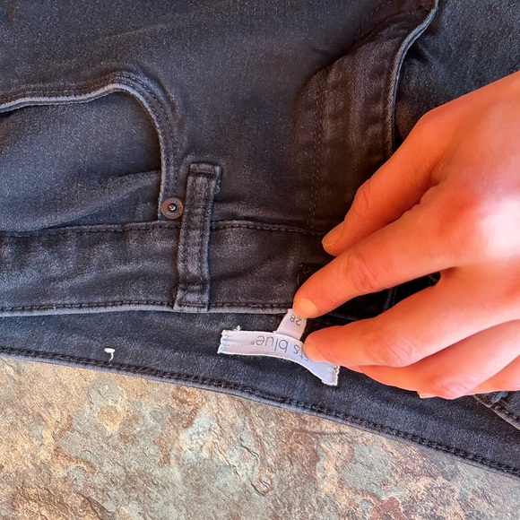 2 Pairs of STS Blue BLACK Skinny Jeans - Picture 3 of 8